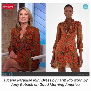 FARM RIO Tucano Paradise Mini Dress Size XS